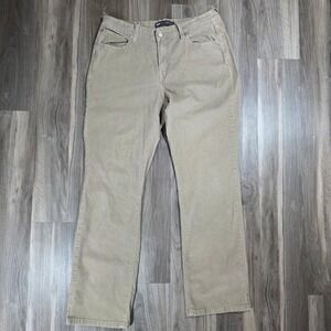 Levis 505 Straight Leg Corduroy Pants Tan Khaki Mens 31x32 5-Pocket Trousers